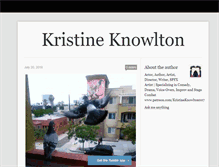 Tablet Screenshot of kristineknowlton.tumblr.com