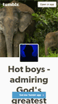 Mobile Screenshot of hotboys.tumblr.com