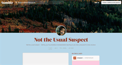 Desktop Screenshot of nottheusualsuspects.tumblr.com