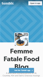 Mobile Screenshot of femmefatalefood.tumblr.com