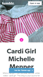 Mobile Screenshot of cardigirl.tumblr.com