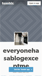 Mobile Screenshot of everyonehasablogexceptme.tumblr.com