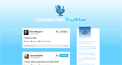 Desktop Screenshot of celebritieswithtwitter.tumblr.com