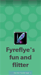 Mobile Screenshot of fyreflye.tumblr.com