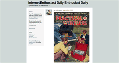 Desktop Screenshot of iedenthusiastdaily.tumblr.com