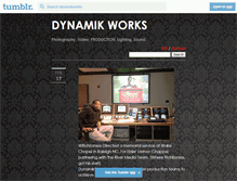 Tablet Screenshot of dynamikworks.tumblr.com