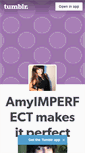 Mobile Screenshot of amyimperfect.tumblr.com