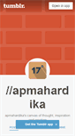 Mobile Screenshot of apmahardika.tumblr.com