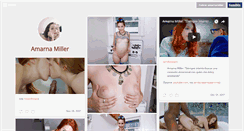Desktop Screenshot of amarnamiller.tumblr.com