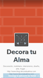 Mobile Screenshot of decoratualma.tumblr.com