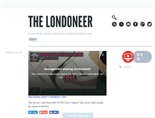 Tablet Screenshot of londoneer.tumblr.com