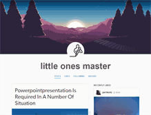 Tablet Screenshot of littleonesmaster.tumblr.com