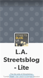 Mobile Screenshot of lastreetsblog.tumblr.com
