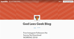 Desktop Screenshot of godlessgeekblog.tumblr.com