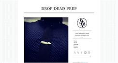 Desktop Screenshot of dropdeadprep.tumblr.com