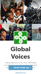 Mobile Screenshot of globalvoices.tumblr.com