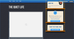 Desktop Screenshot of lifeofthequietone.tumblr.com