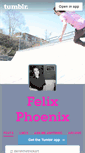 Mobile Screenshot of felixphoenix.tumblr.com