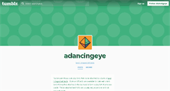 Desktop Screenshot of adancingeye.tumblr.com