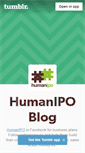 Mobile Screenshot of humanipo.tumblr.com