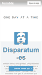 Mobile Screenshot of disparatum-es.tumblr.com