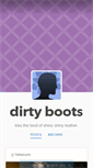 Mobile Screenshot of dirty-boots.tumblr.com