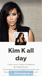 Mobile Screenshot of kimkallday.tumblr.com