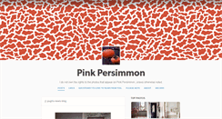 Desktop Screenshot of pinkpersimmon.tumblr.com