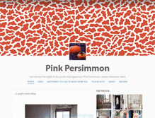 Tablet Screenshot of pinkpersimmon.tumblr.com