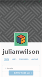 Mobile Screenshot of julianwilson.tumblr.com