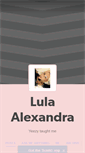 Mobile Screenshot of lulaalexandra.tumblr.com