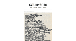 Desktop Screenshot of eviljoystick.tumblr.com
