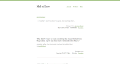 Desktop Screenshot of maladies.tumblr.com