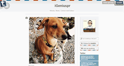 Desktop Screenshot of igeniuspr.tumblr.com