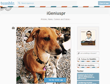Tablet Screenshot of igeniuspr.tumblr.com