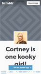 Mobile Screenshot of kookycortney.tumblr.com