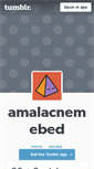 Mobile Screenshot of amalacnemebed.tumblr.com