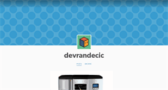 Desktop Screenshot of devrandecic.tumblr.com