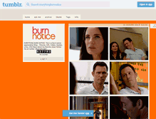 Tablet Screenshot of everythingburnnotice.tumblr.com