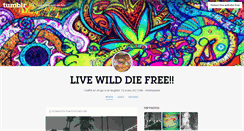 Desktop Screenshot of live-wild-die-free.tumblr.com