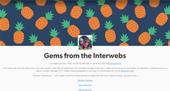 Desktop Screenshot of internetgems.tumblr.com