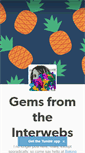 Mobile Screenshot of internetgems.tumblr.com