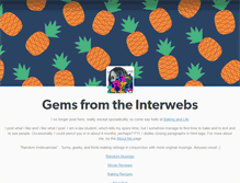 Tablet Screenshot of internetgems.tumblr.com