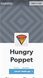 Mobile Screenshot of hungrypoppet.tumblr.com