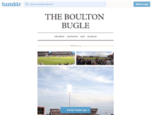 Tablet Screenshot of markboulton44.tumblr.com