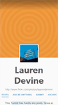 Mobile Screenshot of laurendevine.tumblr.com