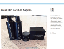 Tablet Screenshot of mens-skin-care-los-angeles.tumblr.com