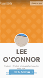 Mobile Screenshot of leeoconnorphotos.tumblr.com