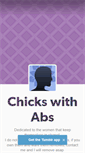 Mobile Screenshot of chickswithabs.tumblr.com