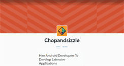 Desktop Screenshot of chopandsizzle.tumblr.com